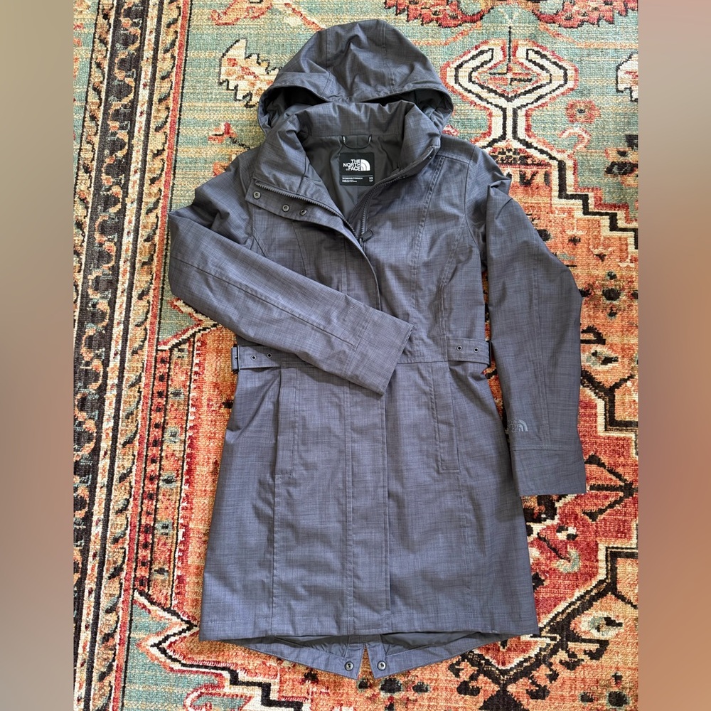 The North Face Charcoal Hooded Jacket